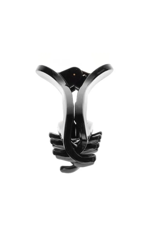 Belle Small Narrow Cutout Curve Claw Clip