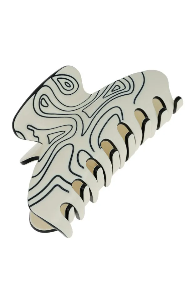 Fiorella Claw Clip - Abstract