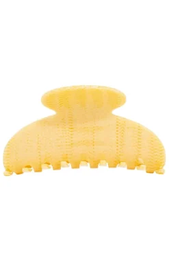 Large Couture Claw Clip - Straw