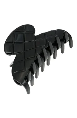 Quilted Medium Claw Clip - Classic