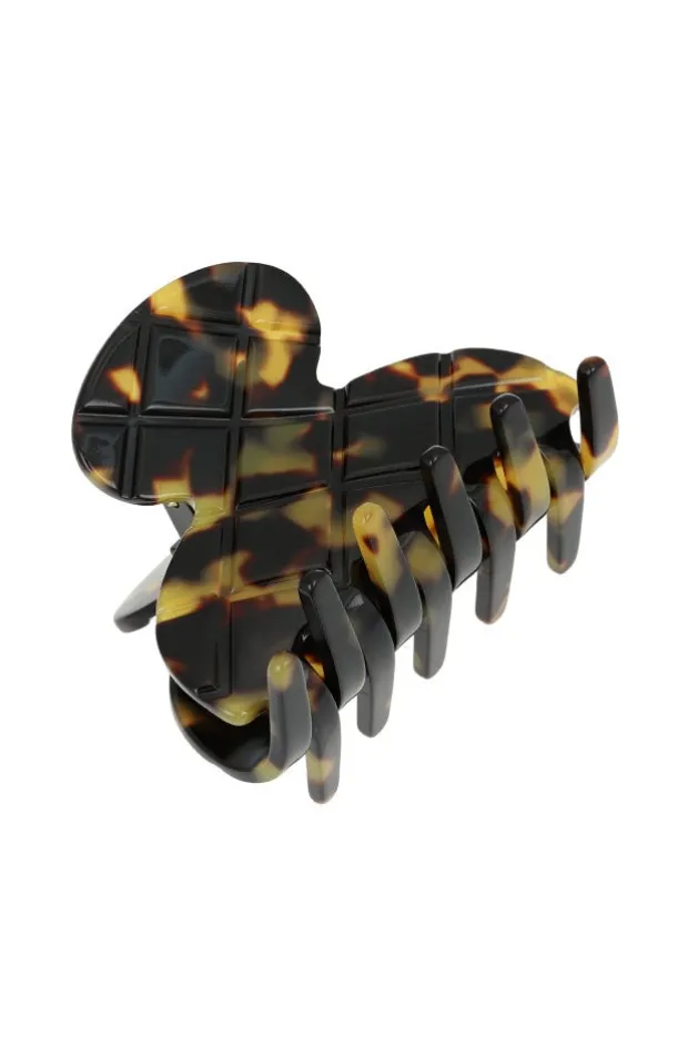Quilted Small Claw Clip - Classic