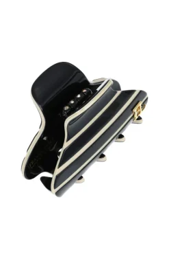 Stripe Claw Clip